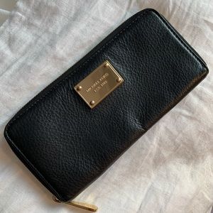 Michael Kors leather clutch